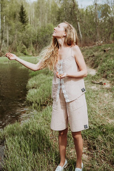 Muslina šorti Peony no kolekcijas Best Friend